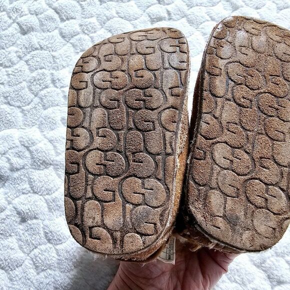 Baby uggs leather boots booties crib shoes - Picture 6 of 6